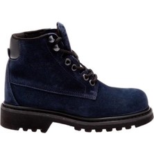 Wolverine Badlands 6 Black Navy Lacivert Nubuk Erkek Bot