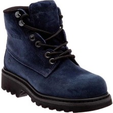 Wolverine Badlands 6 Black Navy Lacivert Nubuk Erkek Bot