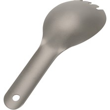 Lixada Kısa Saplı Titanyum Spork Ultralight Çocuk Bebek (Yurt Dışından)