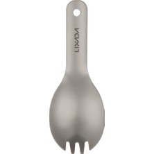 Lixada Kısa Saplı Titanyum Spork Ultralight Çocuk Bebek (Yurt Dışından)