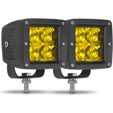 Knmaster Yammer 12W Motosiklet / Off Road LED Sis Farı Takım