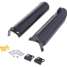 2 Adet Siyah Ön Çamur Muhafızları Mudguard Honda Klx Bbr Ttr Crf Cr Için Çamurluklar