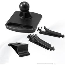 Sharplace Araba Hava Havalandırma Dağı Klip Yuvarlak Adaptörü Gps Braketi Tutucu Için Garmin Tomtom Para Garmin Tomtom