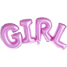 Best Parti Cinsiyet Belirleme Girl Pembe Renk Folyo Balon
