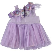 Civil Baby Kız Bebek Elbise 6-18 Ay Lila