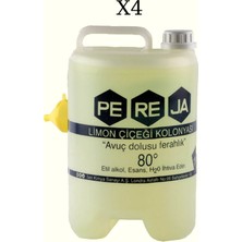 Pereja Limon Kolonyası 5lt *4 Adet