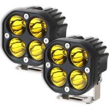 Knmaster Yoldie 40W Motosiklet / Off Road LED Sis Farı Takım