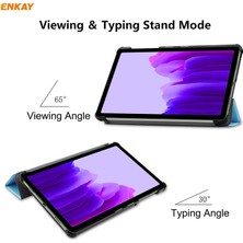 ZSZH Galaxy Tab Için Enkay Pu Deri Kılıf A7 Lite T220 / T225 (Yurt Dışından)