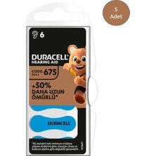 Duracell 675 Numara İşitme Cihazı Pili 6x5 30 Adet