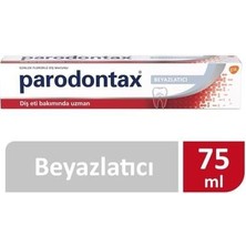 Parodontax Beyazlatıcı Florürlü Diş Macunu 75 ML Diş Eti Bakımında Uzman Özelliği