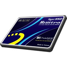 Twinmos 128GB 2.5" Sata3 SSD (580MB-550MB/S) Tlc 3dnand Black (TM128GH2UG)