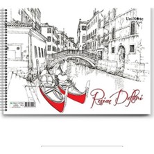 Çınar Defter Resim Defteri Spiralli Karton Kapak 15 Yaprak Orta Boy 25 x 35 cm