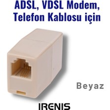 IRENIS Modem ve Telefon Kablo Ekleyici, Birleştirici, Uzatıcı