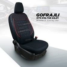 Modern Garaj Seat Cordoba Gofrajlı Oto Koltuk Logolu Kılıfı Seti