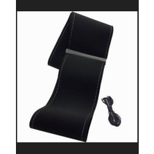 Gürler Oto Kılıf ve Aksesuar Vw Passat B8 Alkantra Dikme Direksiyon Kılıfı Alcantra Gri Yüzük