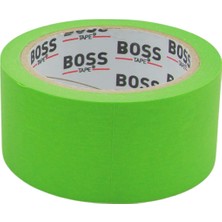 Boss Tape Yeşil Renkli Maskeleme Boya Bandı Kağıt Bant