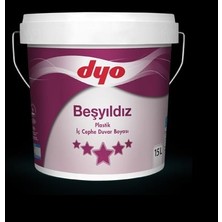 Dyo Beşyıldız Plastik 20 kg Beyaz