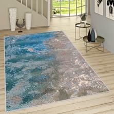 Rovigo Home Dijital Baskı Yıkanabilir Kaymaz Taban Salon Halısı  RVG1682