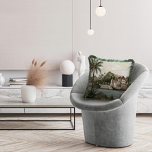 Adawall Manzara Tasarımlı Dekoratif Kırlent