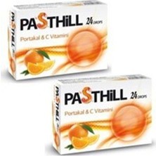 Aster Pharma PASTHİLL PORTAKAL VE C VİTAMİNİ 24 LÜ DROPS KUTU