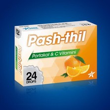 Aster Pharma PASTHİLL PORTAKAL VE C VİTAMİNİ 24 LÜ DROPS KUTU