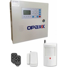 OPAX-2646 GPRS ALARM PANELİ & BGR-10 KABLOLU SİRENLİ  AKÜ DAHİL FULL SET
(1 YIL AHM ÜCRETSİZ)