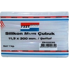 Gürçay Fast Bond Silikon Mum Çubuk Yapıtırıcı 11,3mm x 300MM 1 kg