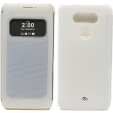 Nettech Lg G5 Uyumlu Pencereli Kapaklı Kılıf