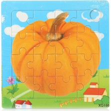 Masho Trend 5'li Puzzle Seti - Meyve ve Sebzeler Seti - Çocuk Yapboz - Gelişim Oyuncağı - 5 Adet Puzzle