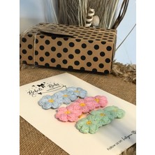 Bebeli Baby Handmade Örgü Toka 3 Lü Set