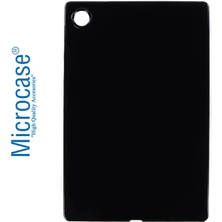 Microcase Samsung Galaxy Tab SM-X200 10.5 (2021) Tablet Silikon Kılıf - Siyah