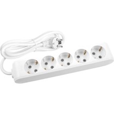 Viko Multi-Let 5'li Topraklı Çocuk Korumalı Grup Priz 4 Metre