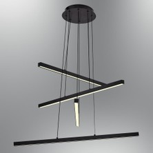 Özcan Aydınlatma 3150-2A-19 4 Lü Mikado Sarkıt Siyah