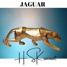 Hsk Sanat Jaguar Heykel Biblo Kübik