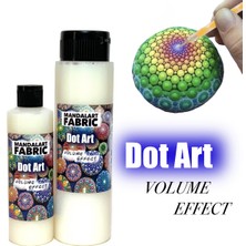 Mandala Art Fabric Dot Mandala Katkı Malzemesi Volume Effect Dot Sanatı Boyaya Hacim Veren  Katkı Malzemesi 500 cc