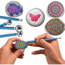 Mandala Art Fabric Dot Mandala Katkı Malzemesi Volume Effect Dot Sanatıboyaya Hacim Veren  Katkı Malzemesi 250 cc