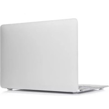 CoverZone Macbook Pro 14.2'' ile Uyumlu A2242 Üst Alt Tam Kapatan Şeffaf Kristal Fluently Kapak Şeffaf