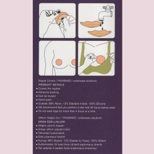 Lorelm Göğüs Ucu Kapatıcı Silikon Yapışkanlı Meme Ucu Gizleyici Nipple Concealer Pad