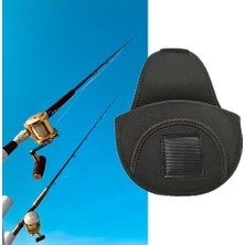 Fly Balıkçılık Reel Saklama Çantası Durumda Tutucu Uygun Neopren Baitcasting Evrensel