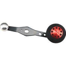 2x Metal Tek Güç Baitcasting Balıkçılık Reel Kolu W / Eva Knob Değiştirme(Yurt Dışından)