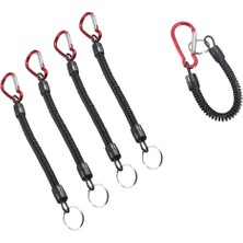 Segolike 5x Fly Balıkçılık Ipi Kayak Kamp Carabiner Pense Dudak Kordon Kavrama Kayışı