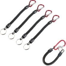 Segolike 5x Fly Balıkçılık Ipi Kayak Kamp Carabiner Pense Dudak Kordon Kavrama Kayışı