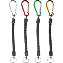 Segolike 5x Fly Balıkçılık Ipi Kayak Kamp Carabiner Pense Dudak Kordon Kavrama Kayışı