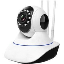 Shlxy Ip 1080P Gece Görüşlü Wifi Güvenlik Kamerası -Beyaz (Yurt Dışından)