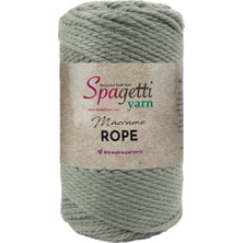 Spagetti Yarn 2mm 250 gr Haki 2 Büküm Halat Makrome Ipi