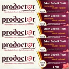 Prodoctor Erken Gebelik Test 5 Adet