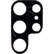 Smcase Samsung Galaxy S22 Ultra Kamera Lens Koruyucu Cam Siyah