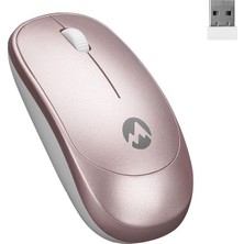 Everest KB-BT72 Elite Rose Gold Ultra Ince Kablosuz Q Klavye + Mouse Set