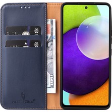 MC Lnobern Samsung Galaxy A53 5g ile Uyumlu Kickstand Cüzdan Flip Deri Kılıf (Yurt Dışından)