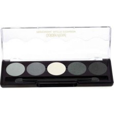 Golden Rose 5 Li Göz Farı Professional Palette Eyeshadow No 104 Grey Line